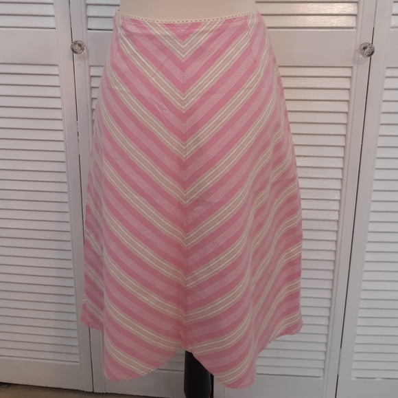 Tommy Hilfiger Chevron skirt sz 8 *B - Picture 2 of 5
